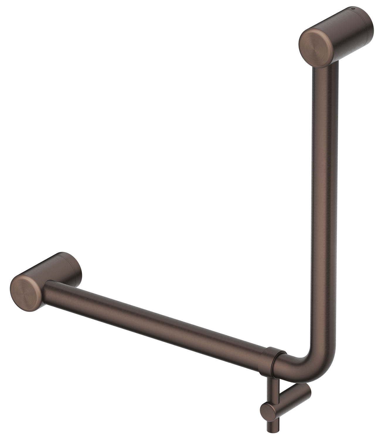 Mica Care Grab Rail - Curved 90 Degree - 450x450mm