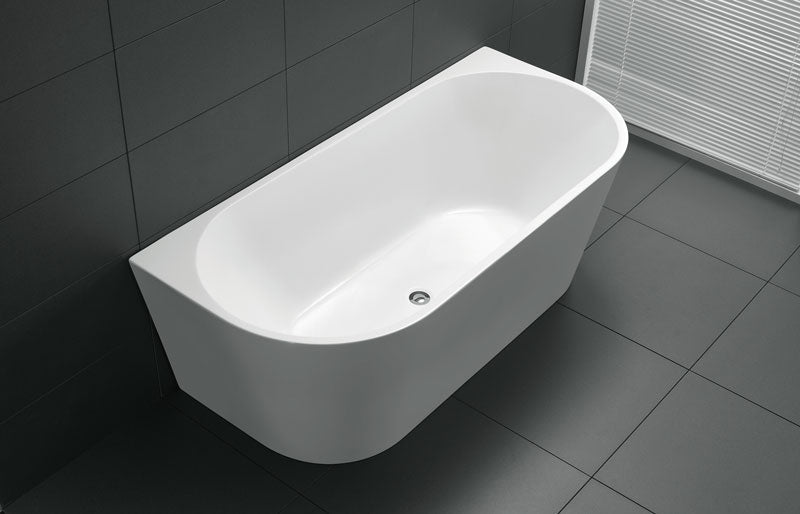 ATLANTA Back to Wall Bathtub-BTA1400