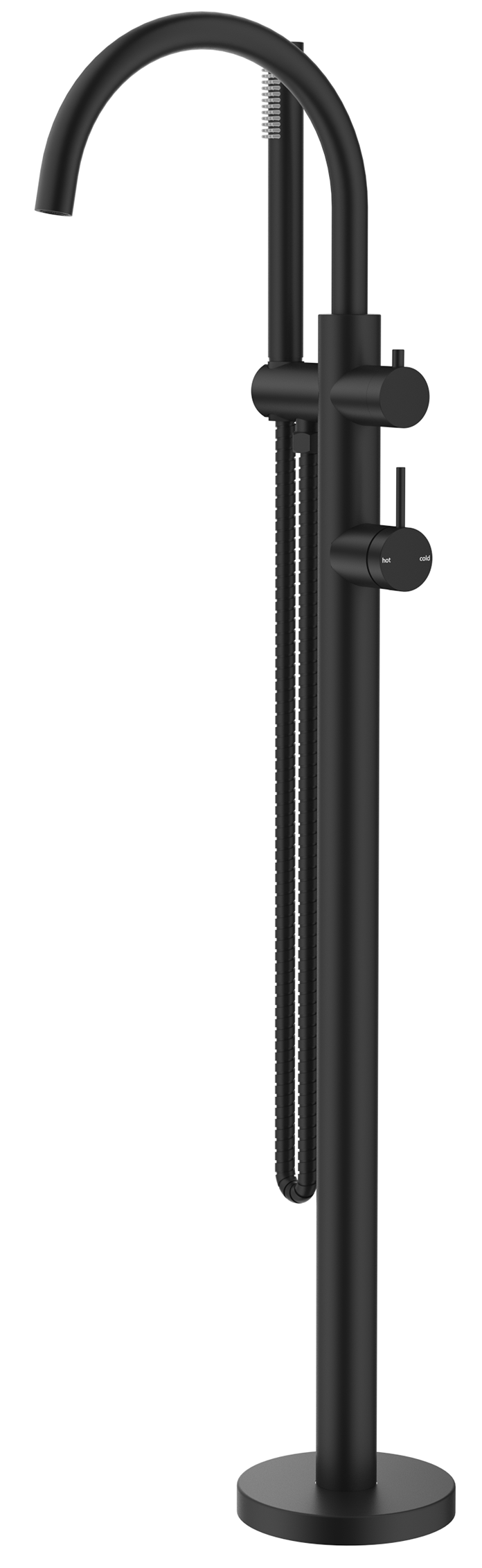 Mica Freestanding Bath Mixer with Hand Shower