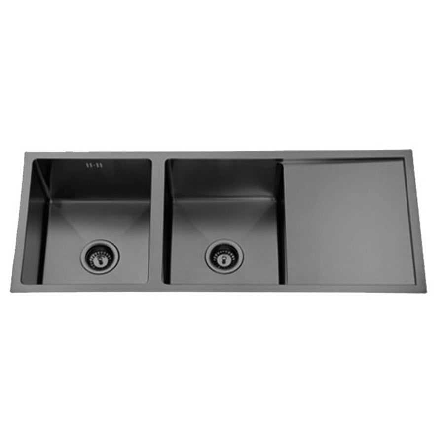 BKS-HA11144 black — Atlas Handmade Kitchen Sink