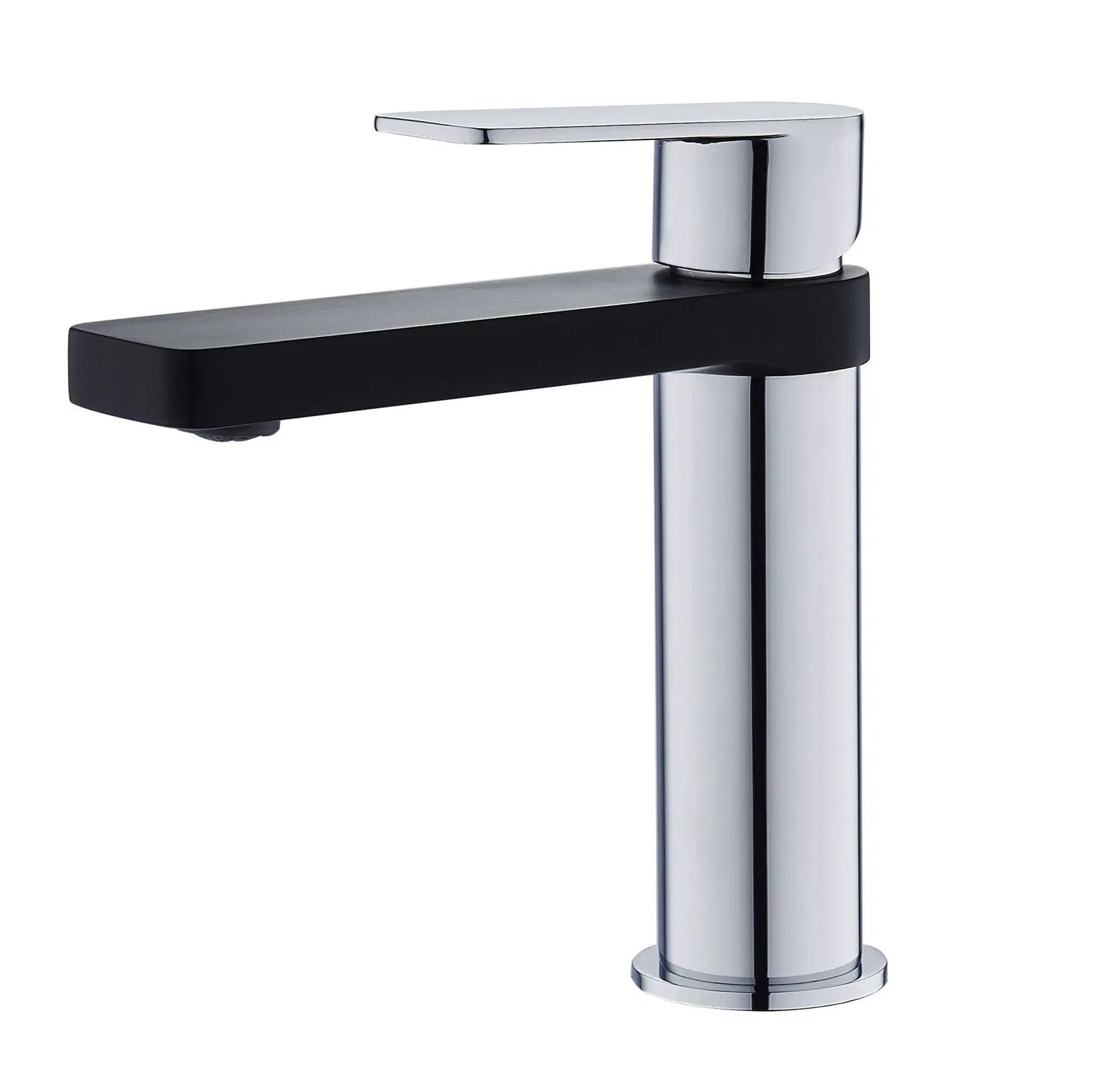 Zenon Basin Mixer - Chrome/Black