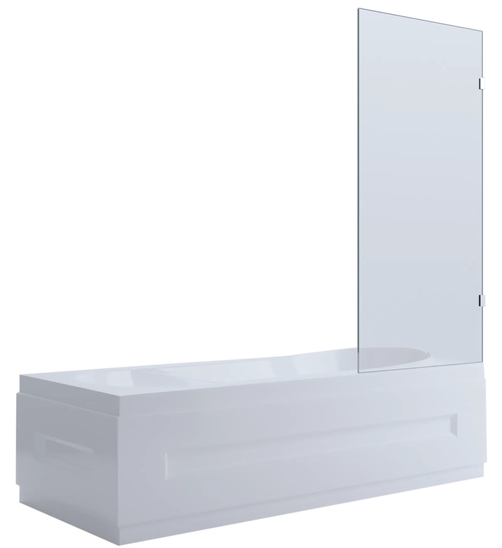 Fully-Frameless Over-Bath Fixed - Brianna