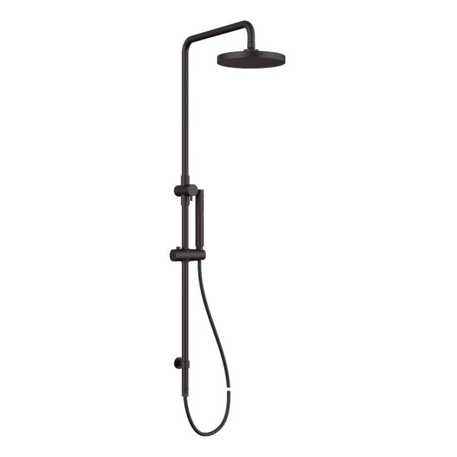 BSS04 black — Round Shower Set in black