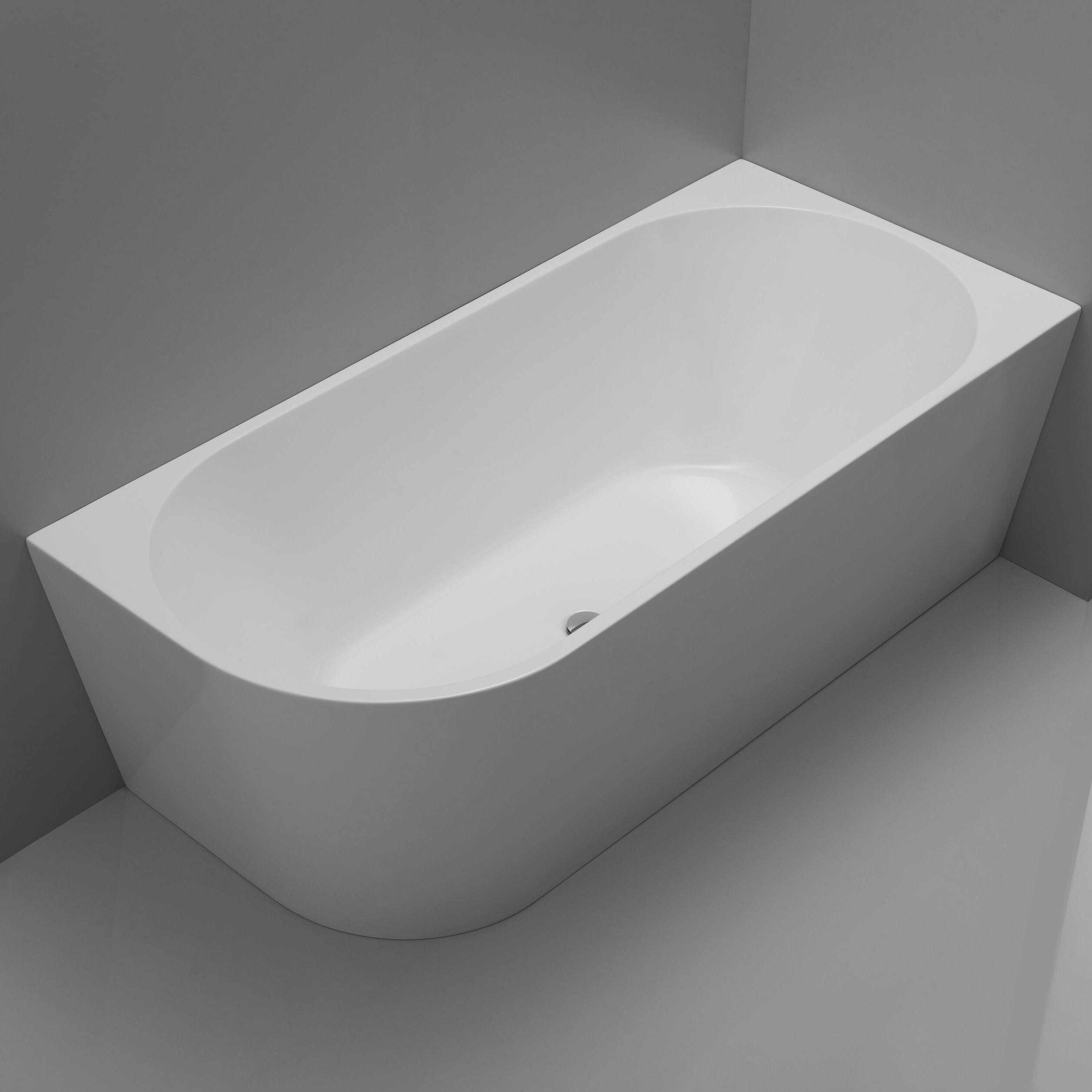 Milan Right Corner Bathtub-BTM1500R