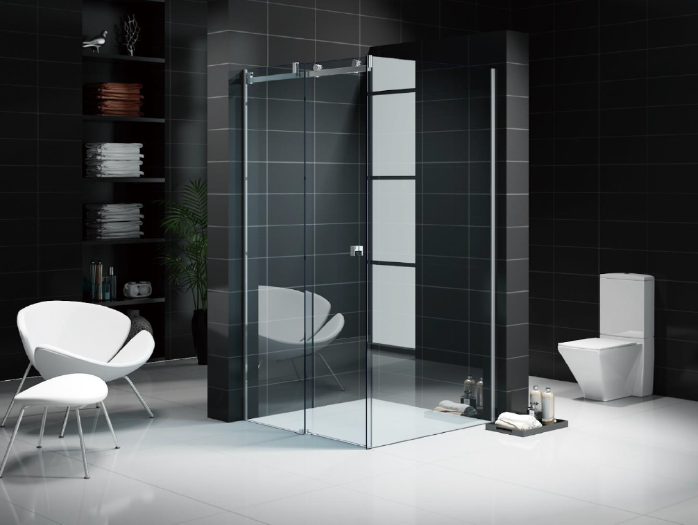 Fully-Frameless - Sliding - Front & Return - Victoria