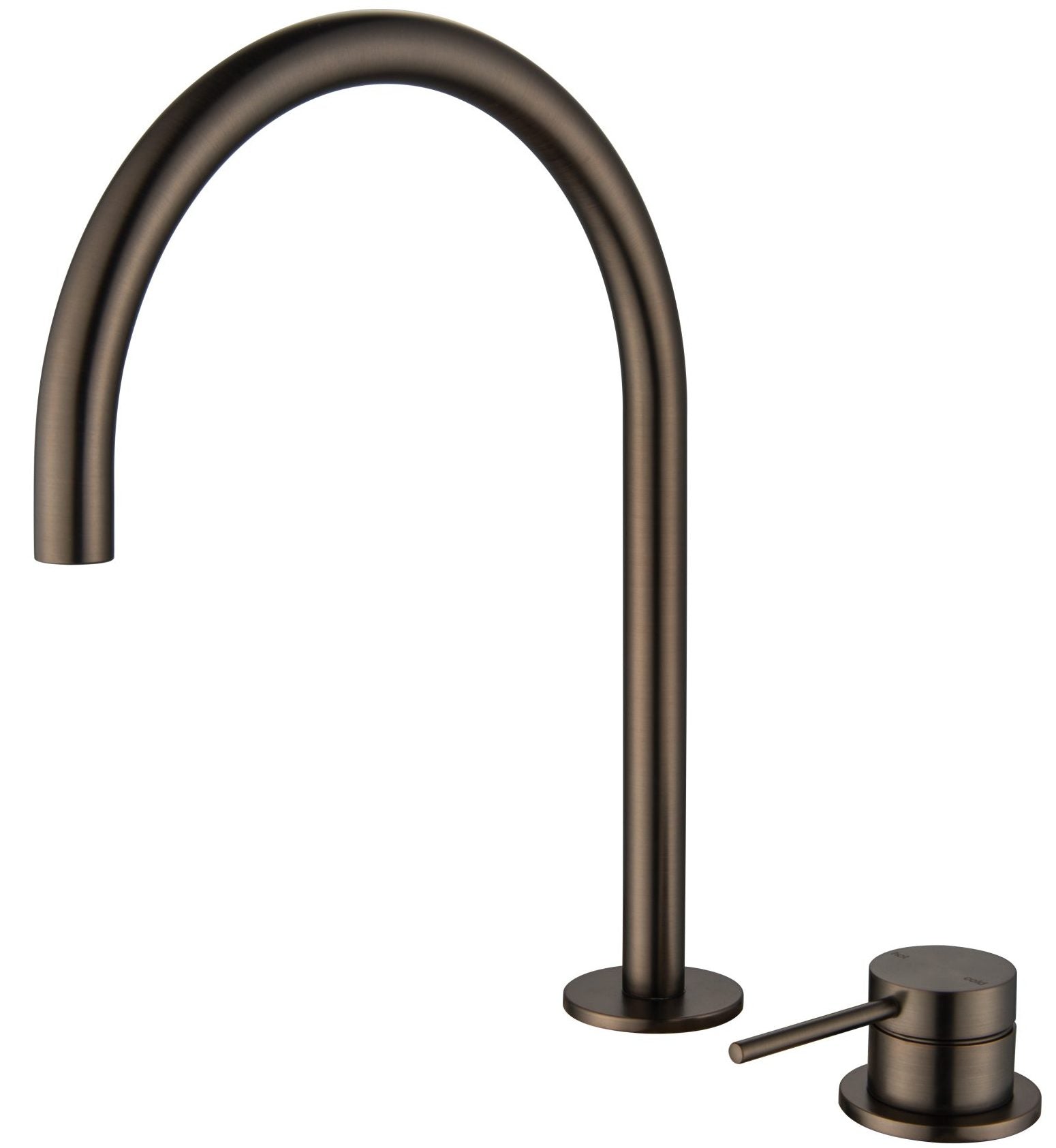 Mica Gooseneck Hob Sink/Basin Mixer Set