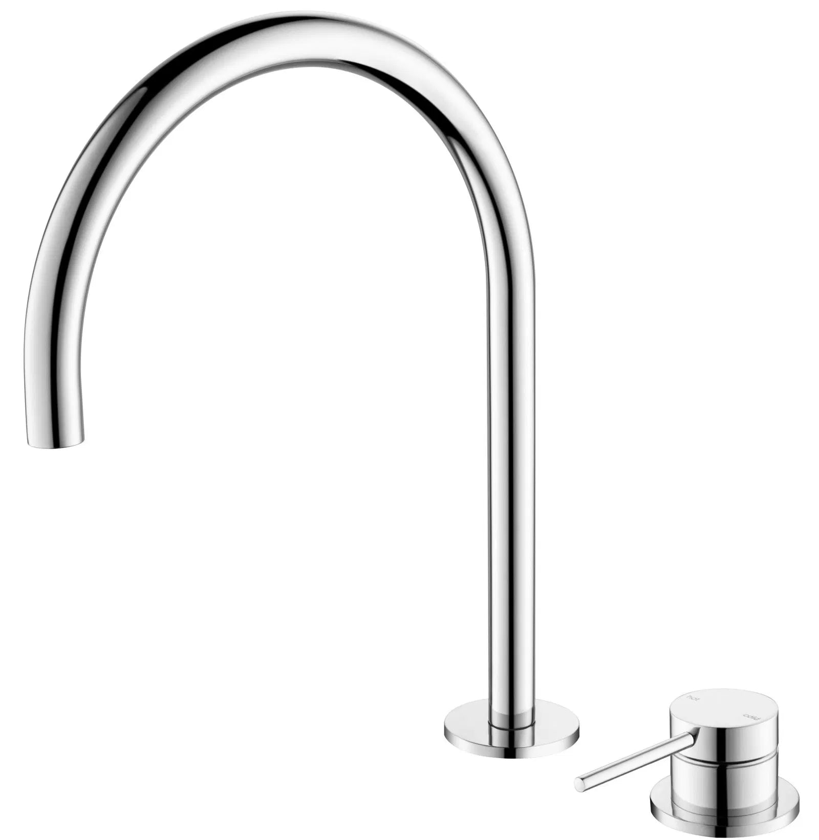 Mica Gooseneck Hob Sink/Basin Mixer Set
