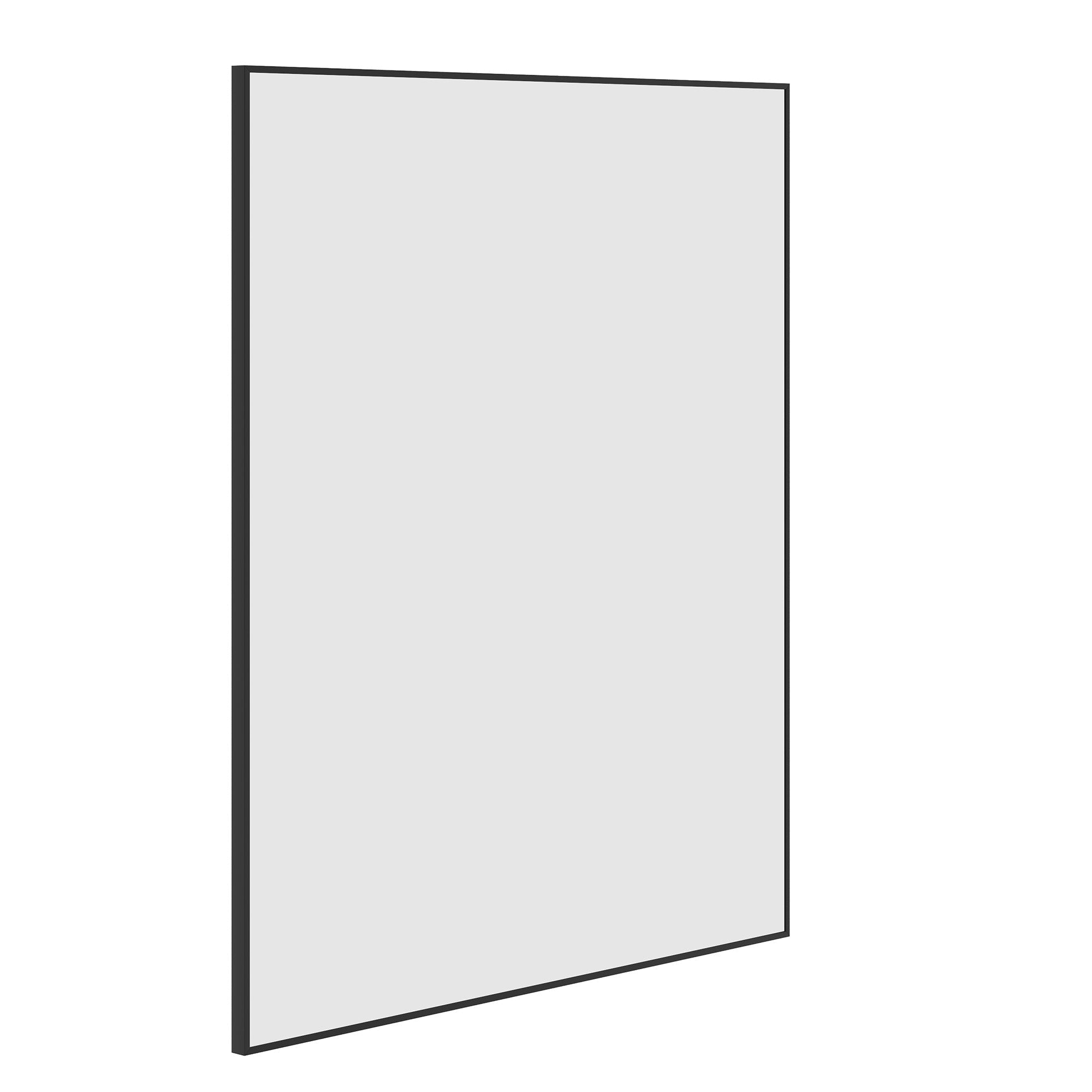 CS9075B Rectangular Black Framed Mirror