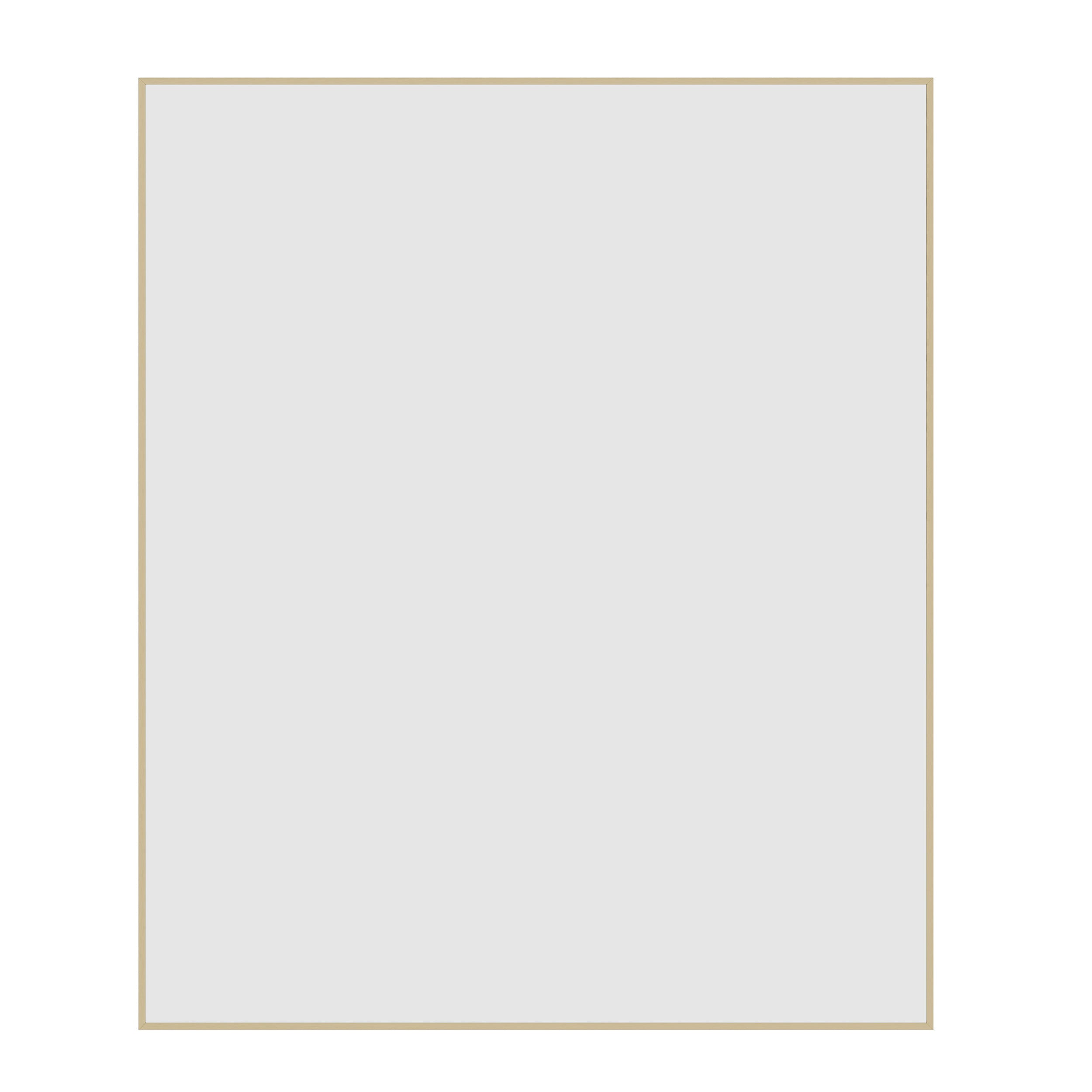 CS9075G Rectangular Gold Framed Mirror