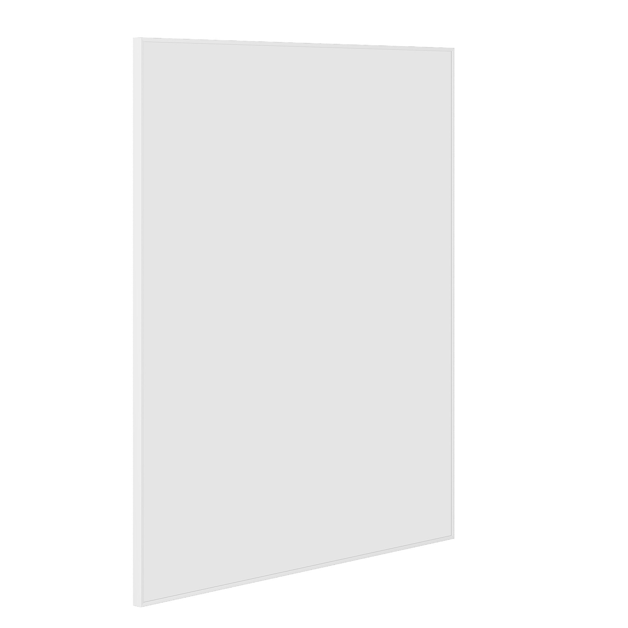 CS9075W Rectangular White Framed Mirror