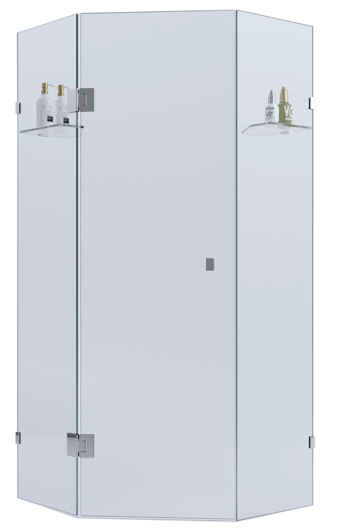 Fully-Frameless - Diamond Corner