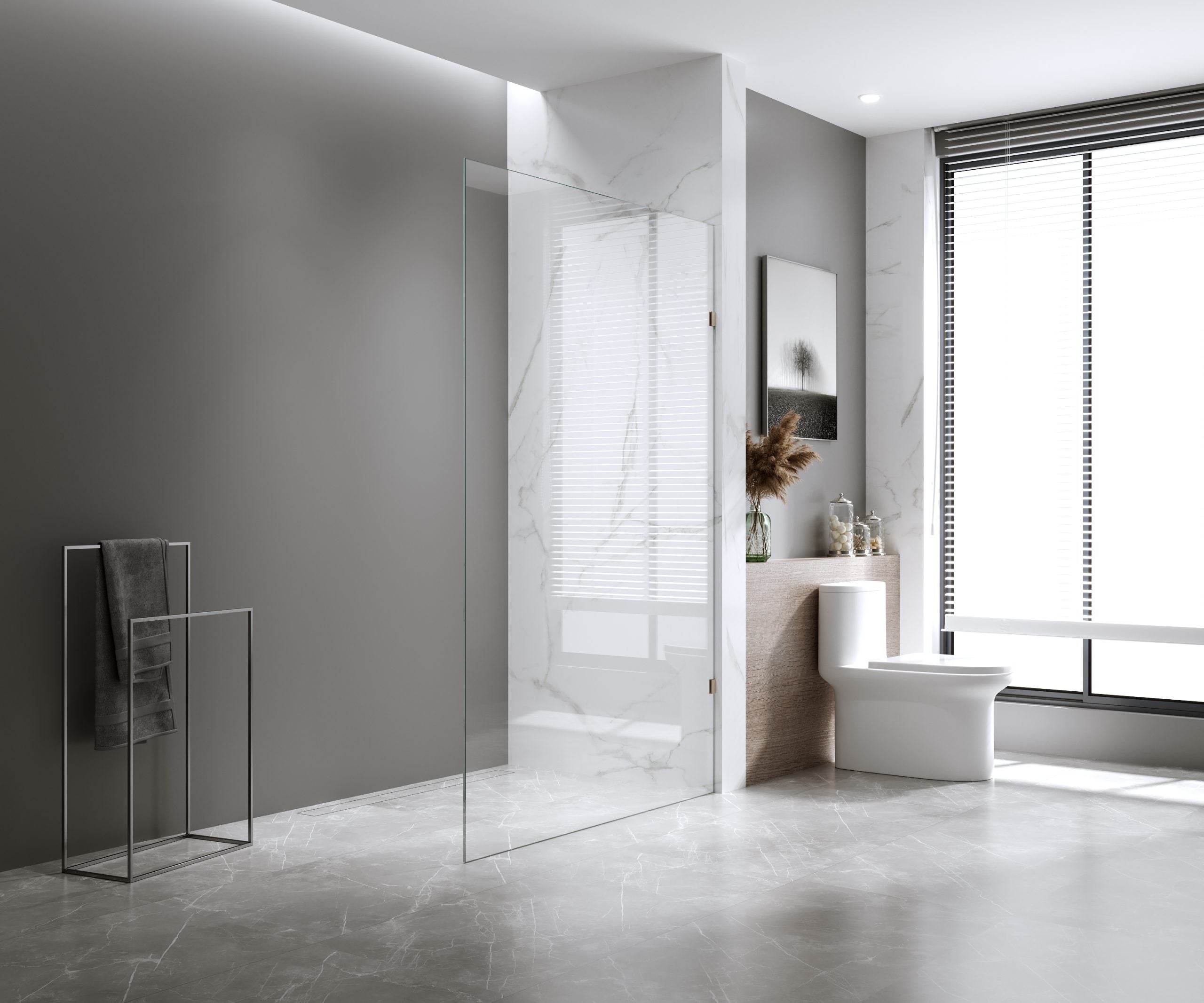 Fully-Frameless Fixed Panels - Stella - 2