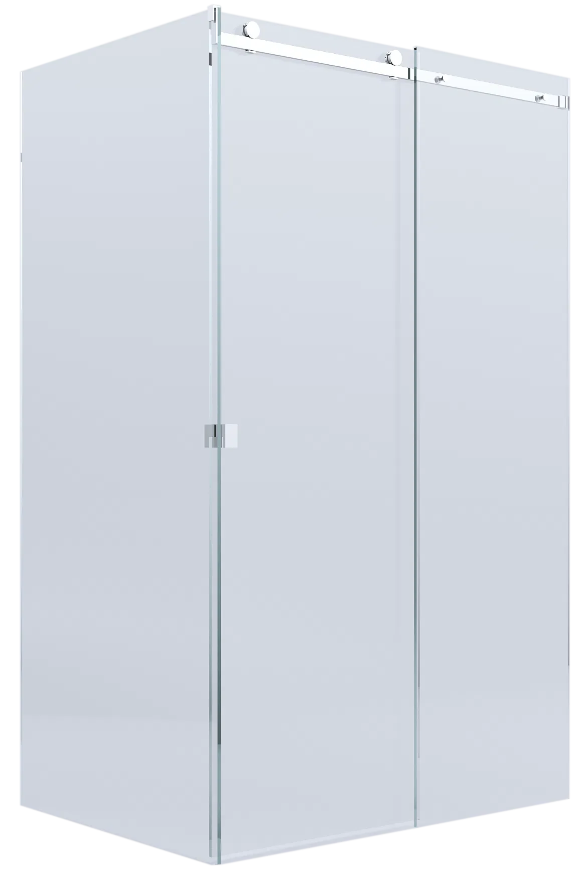 Fully-Frameless - Sliding - Front & Return - Victoria