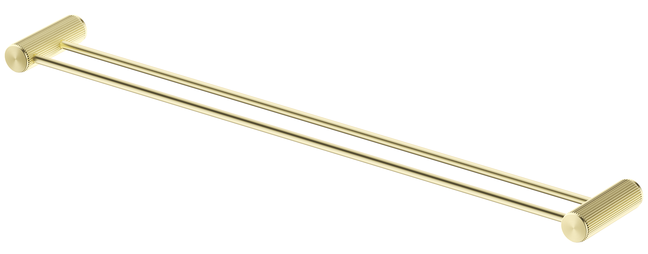 Mica Fluted Double Towel Rail