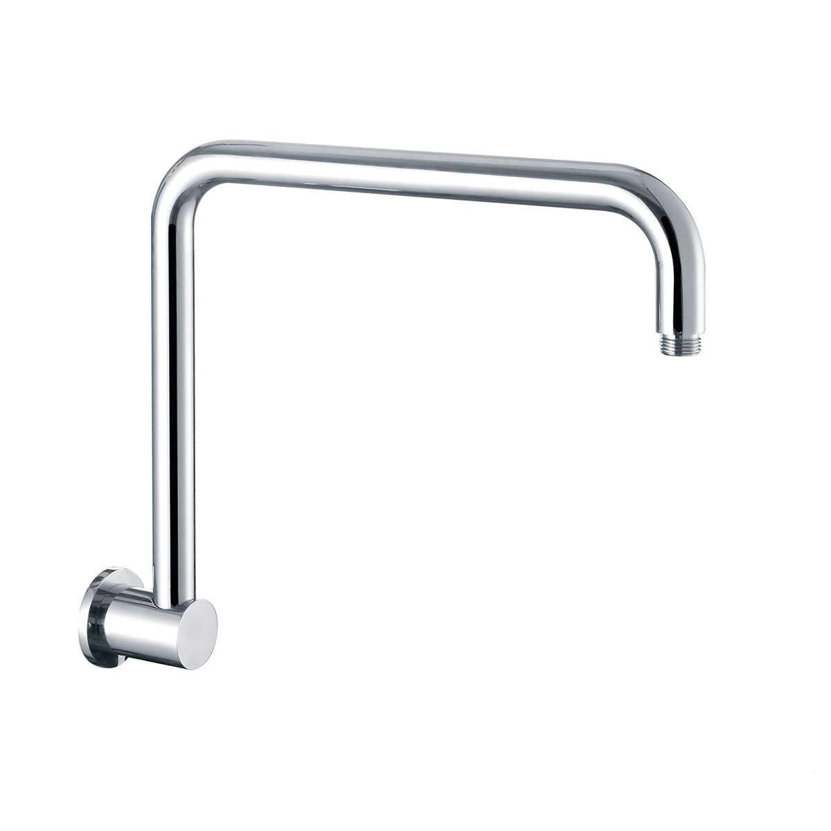 Goose Neck - Wall Shower Pipe - 'Raco' Round