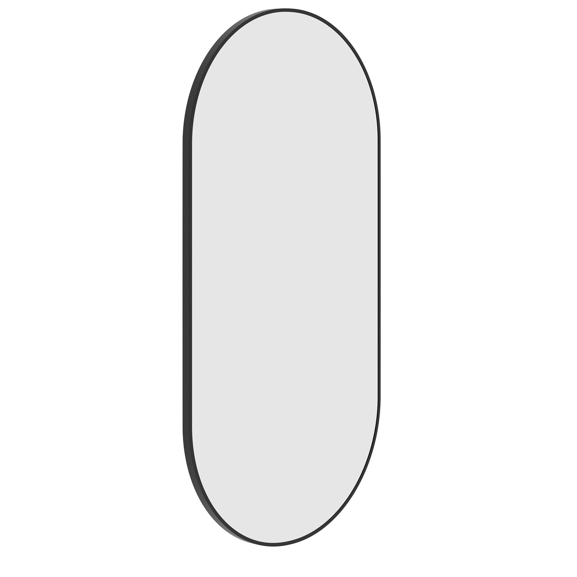 HP5010B Pill Black Framed Mirror