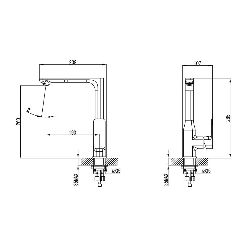 Seto Sink Mixer
