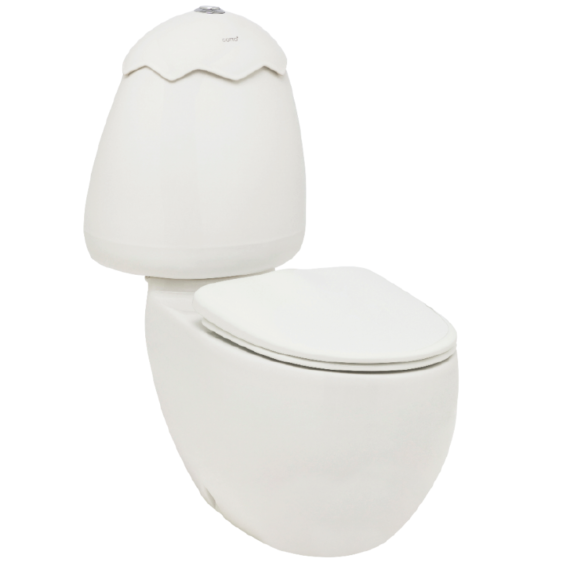 Egg Junior Close Coupled Suite, Cistern Lid, Standard Pan Connector
