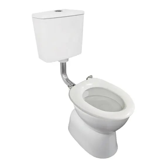 Plaza School-wise Ambulant Deluxe Vc Link Toilet Suite S Trap With White Seat & Ch Button