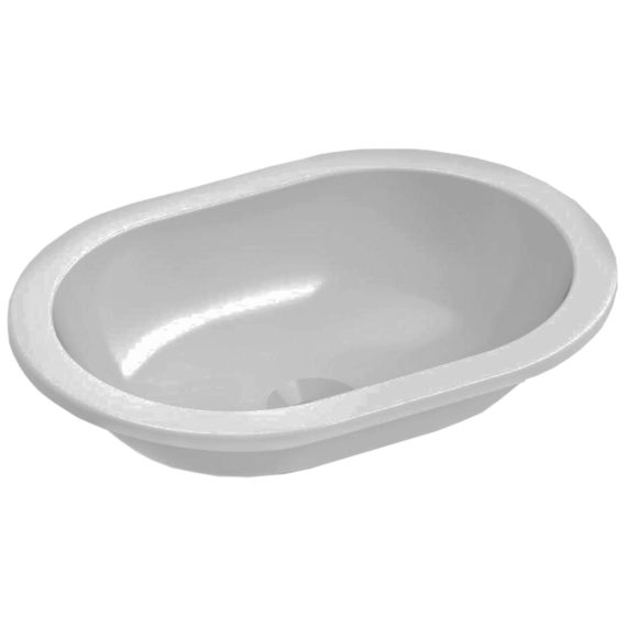 Emilia Oval Compact Vanity Basin