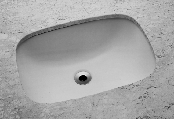 Emilia Rectangular Undercounter Vanity Basin