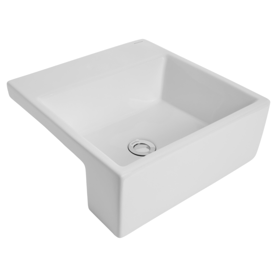 Quado III Compact Semi-recessed Basin