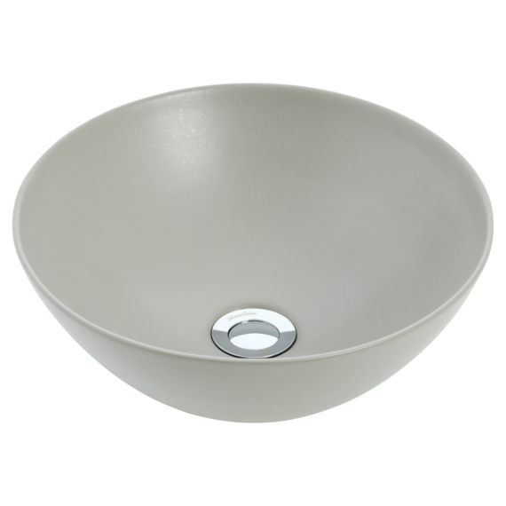 Venezia Round Countertop Bowl With Chrome Pop-up Waste