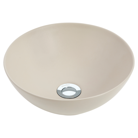 Venezia Round Countertop Bowl With Chrome Pop-up Waste