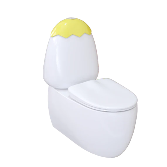 Egg Junior II Back To Wall Toilet Suite for Children with Cistern Lid