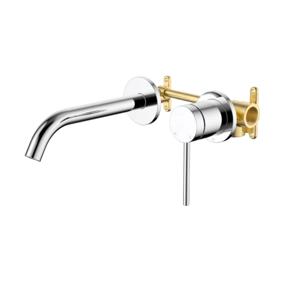 Venezia Wall Basin And Bath Mixer Complete Kit Lead Free