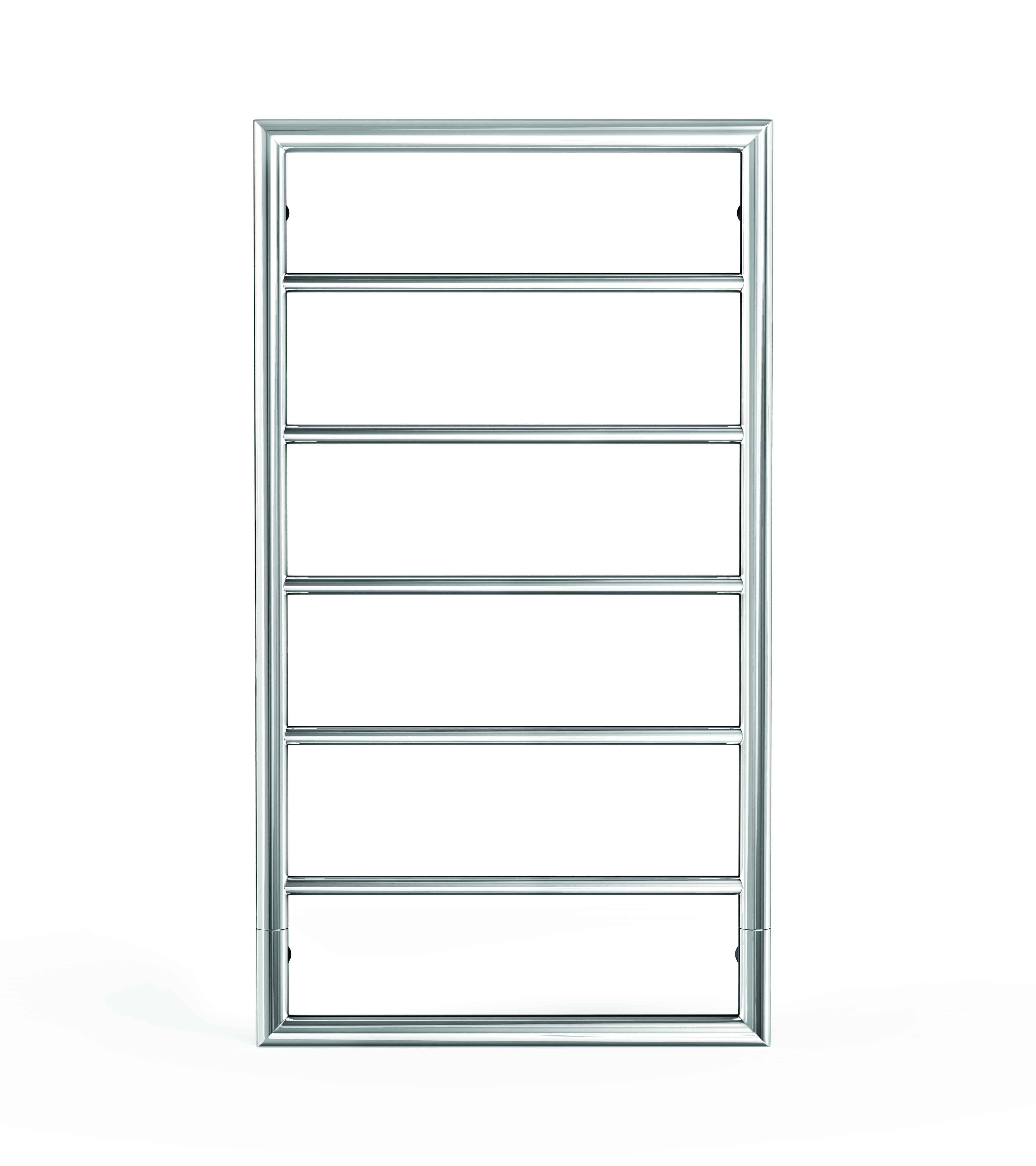 T52SPR Jeeves Spartan Boxx Polished Heated Towel Rail