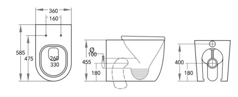 TK108 - Elvera Wall Faced Floor Pan