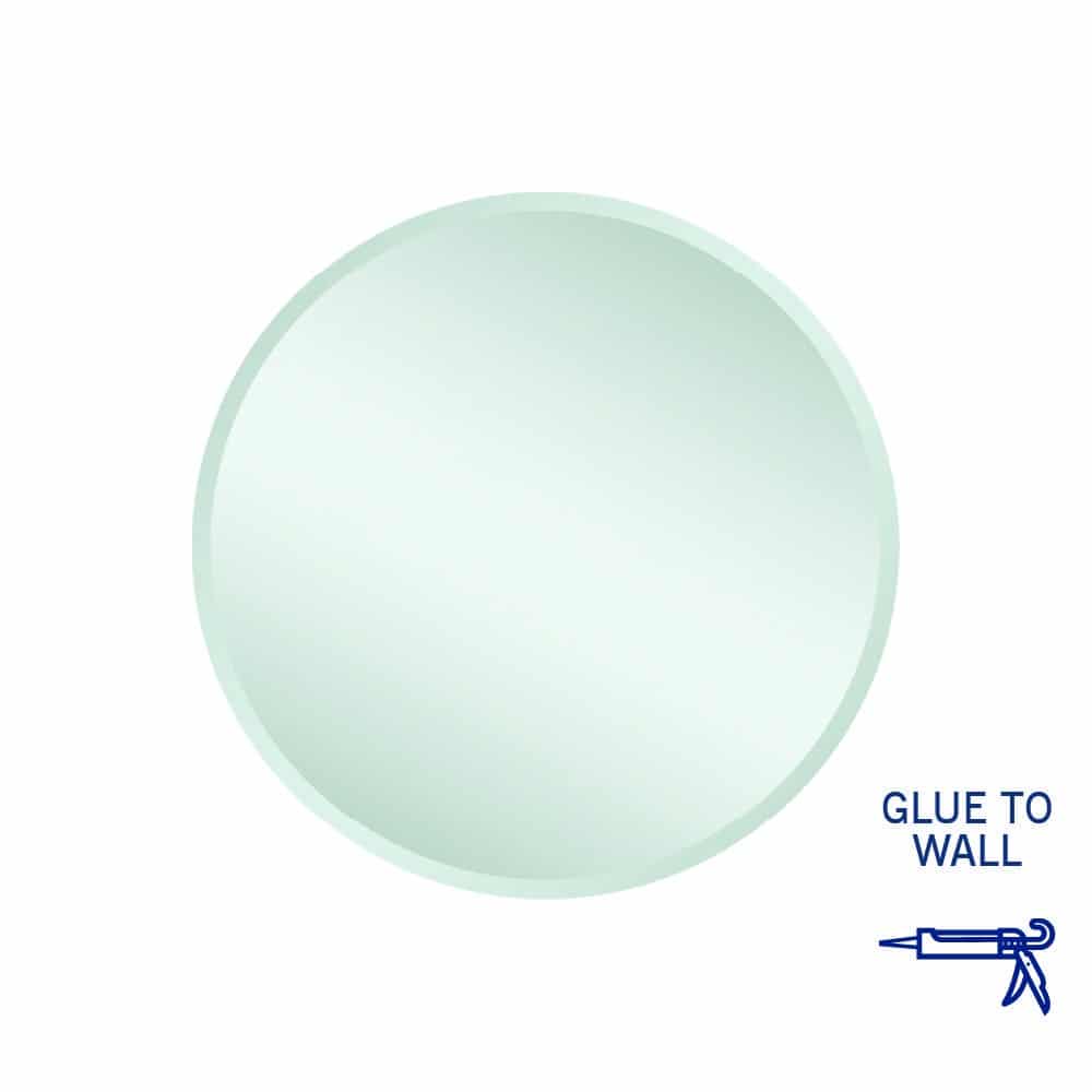 KR6060GT Round 18mm Bevel Edge Mirror