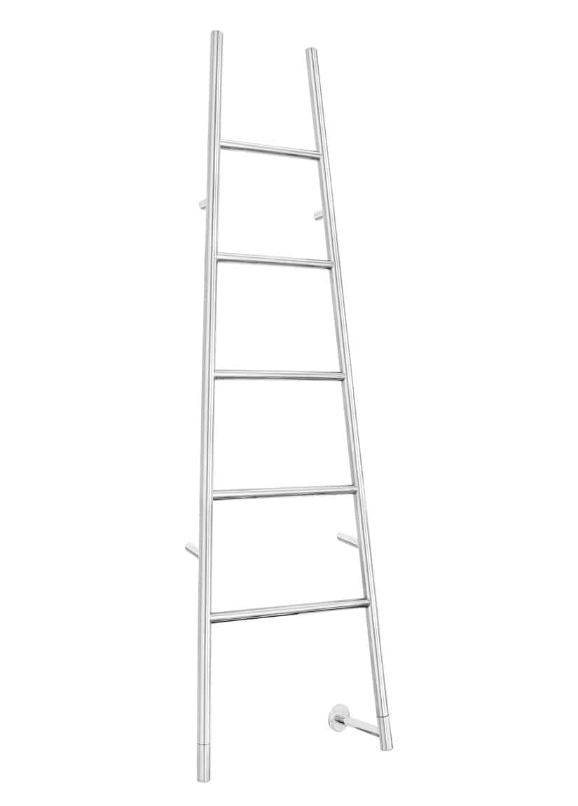 L52SPR Jeeves Tangent L Polished Heated Towel Rail