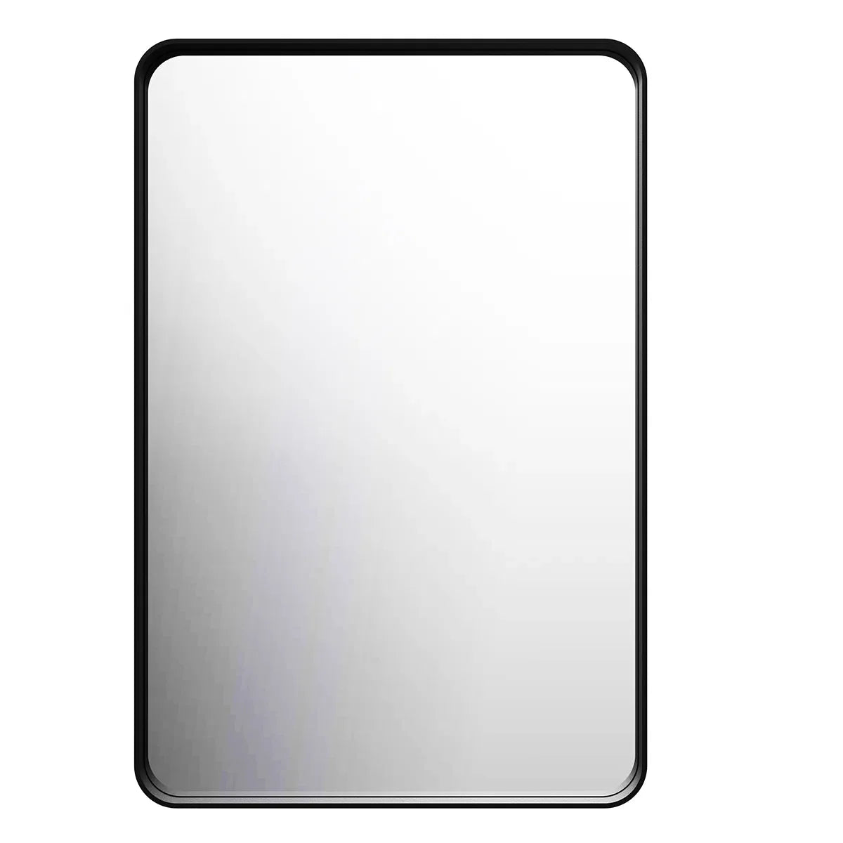 Bianca Square Framed Mirror - Black