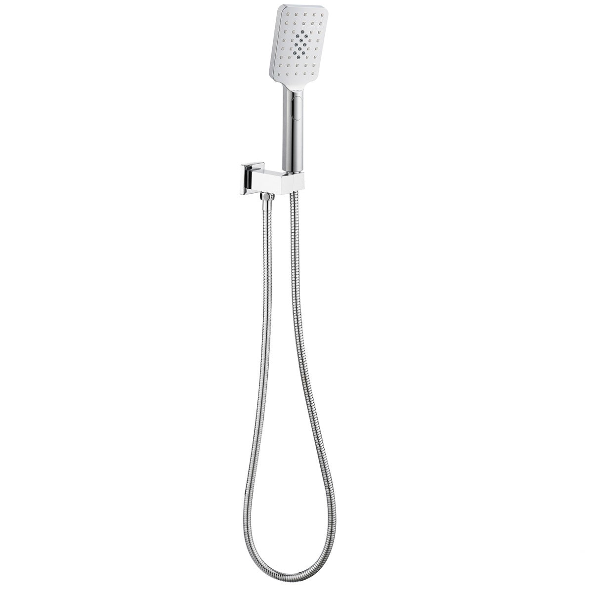 Handheld - Square Shower Head with Wall Bracket