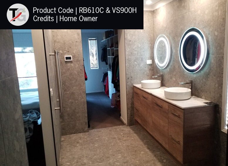 RB610C Premium RB Range Back-Lit Mirror