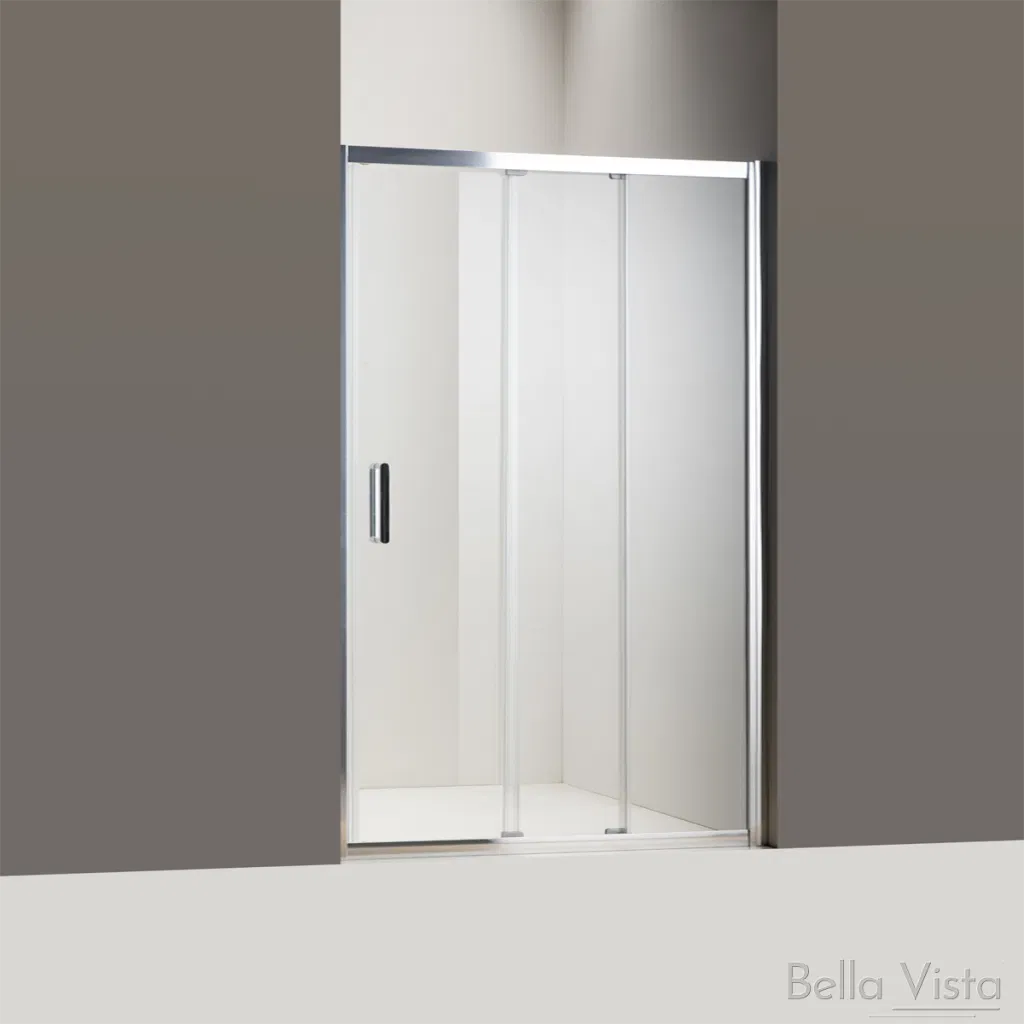 Triple Panel - 2 Sliding & 1 Fixed - Front Only - Layla