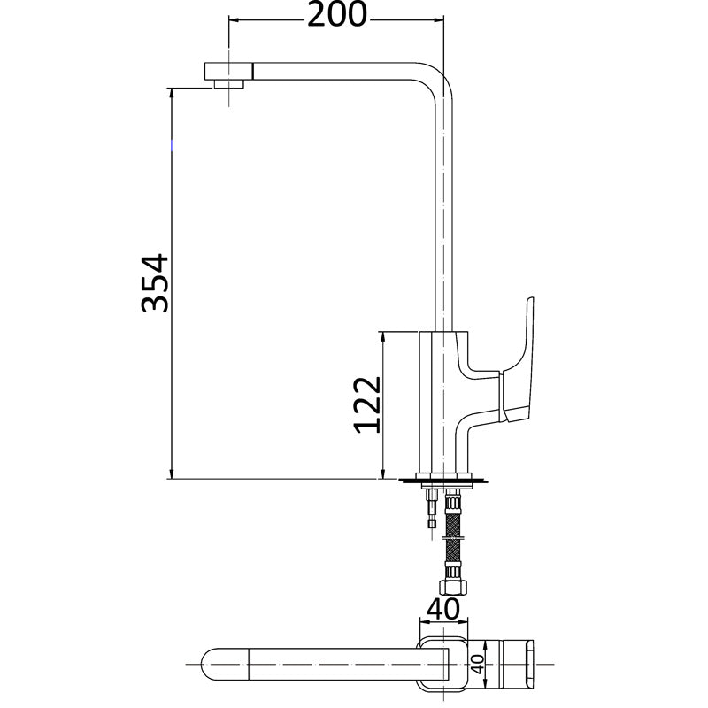 Chaser Sink Mixer