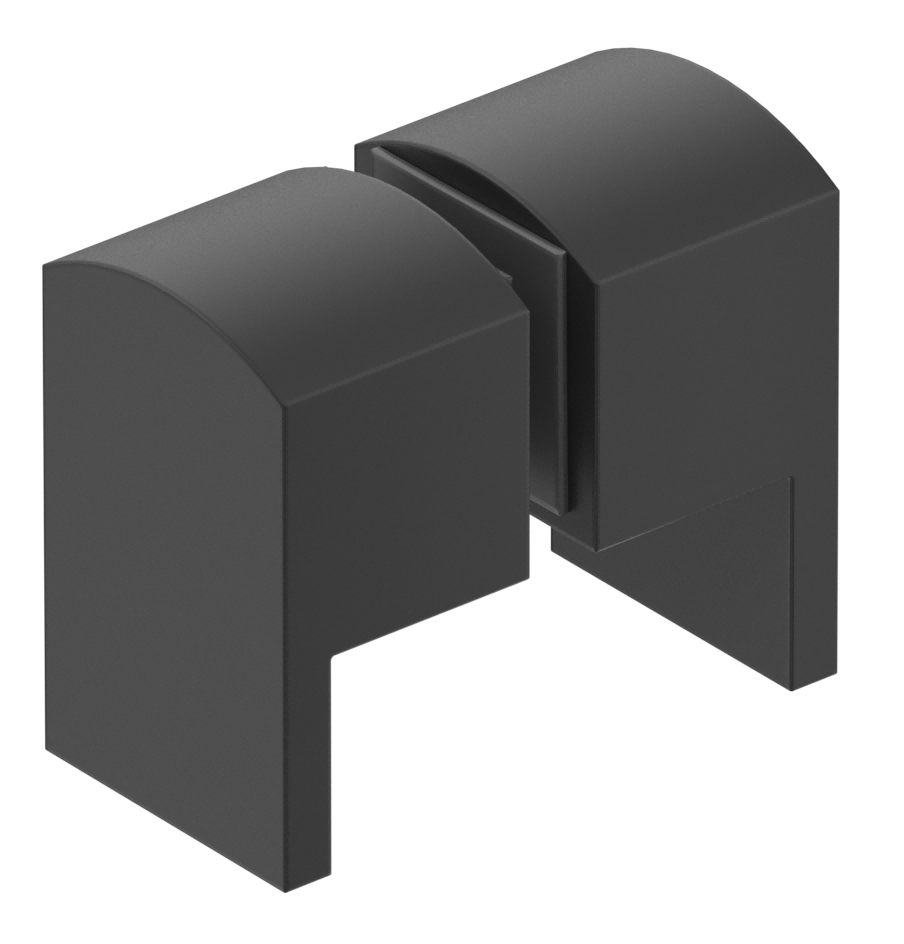 Shower Screen Handle – Square Lever