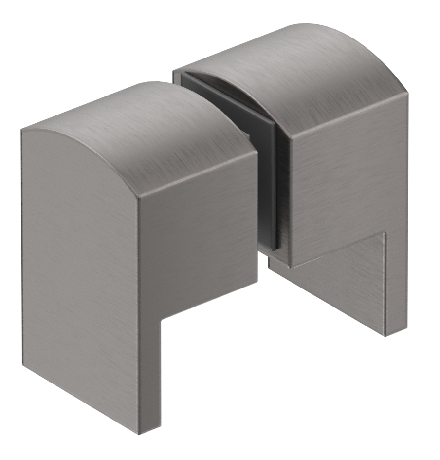 Shower Screen Handle – Square Lever