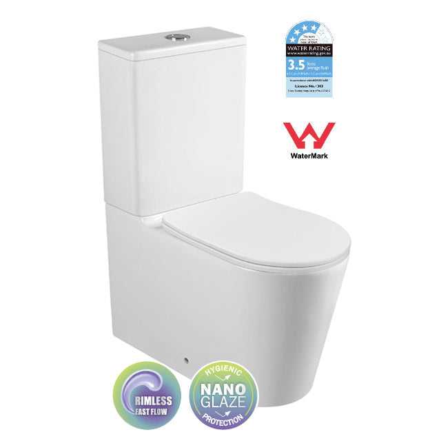 T6060 — Junior Rimless Toilet Suite