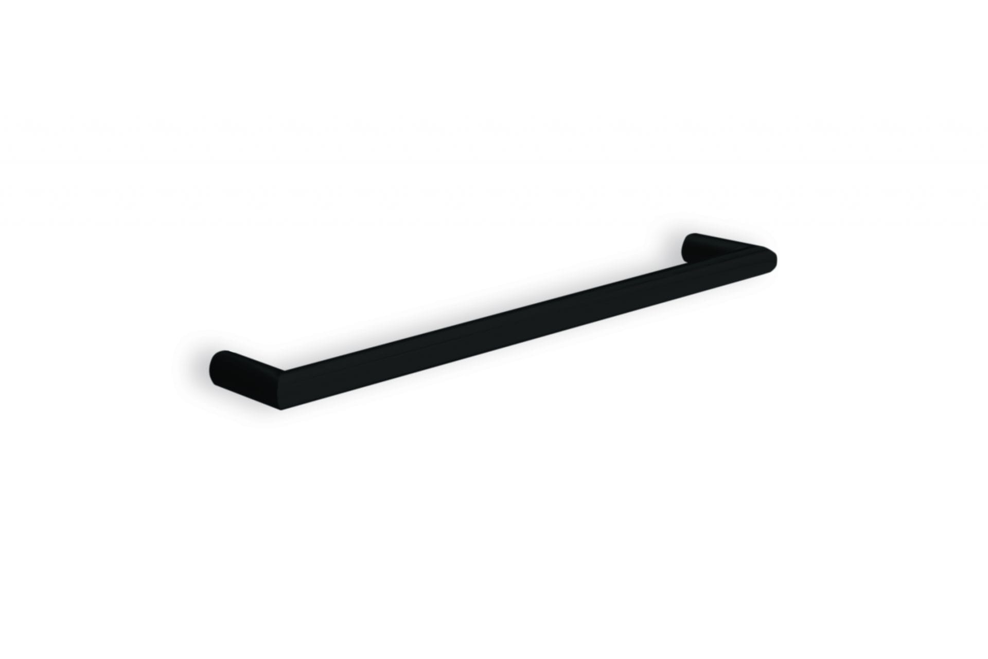 DSR6 Round Single Bar Polished Heated Towel Rail