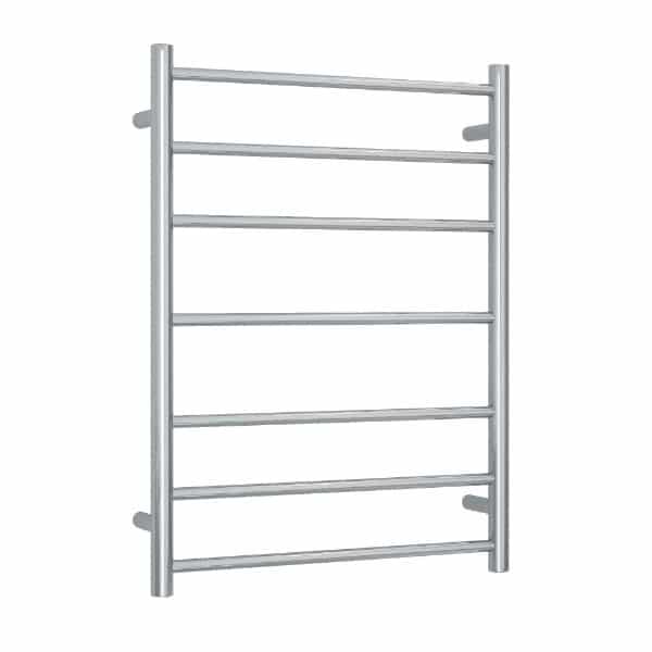 BS44M Straight Round Polished Budget Ladder Heated Towel Rail