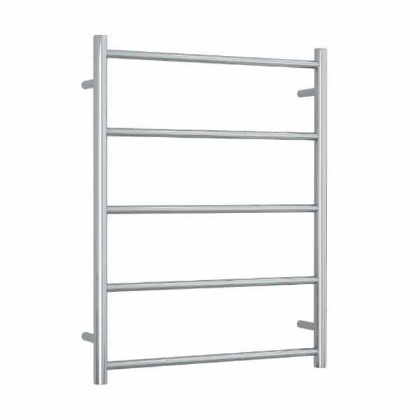 USR54 Straight Round Polished Non-Heated Ladder Towel Rail