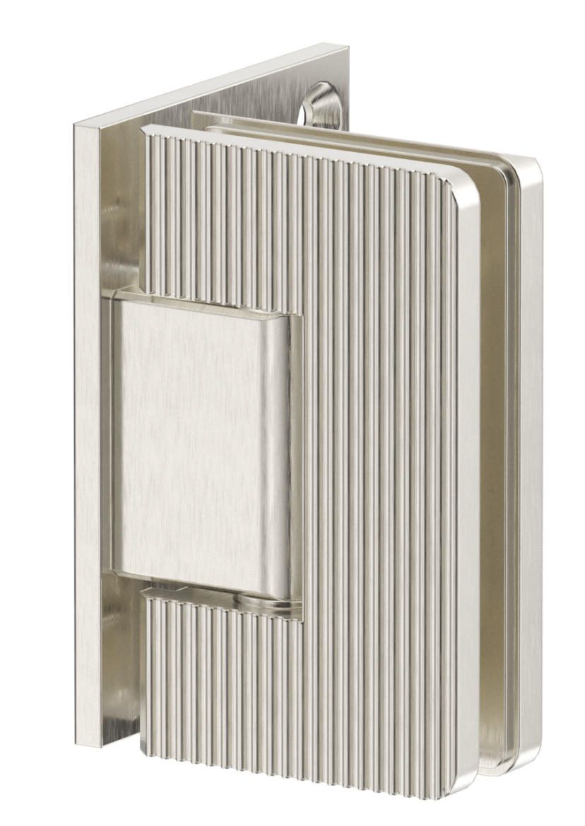 Shower Screen Hinge – Fluted – Glass To Wall