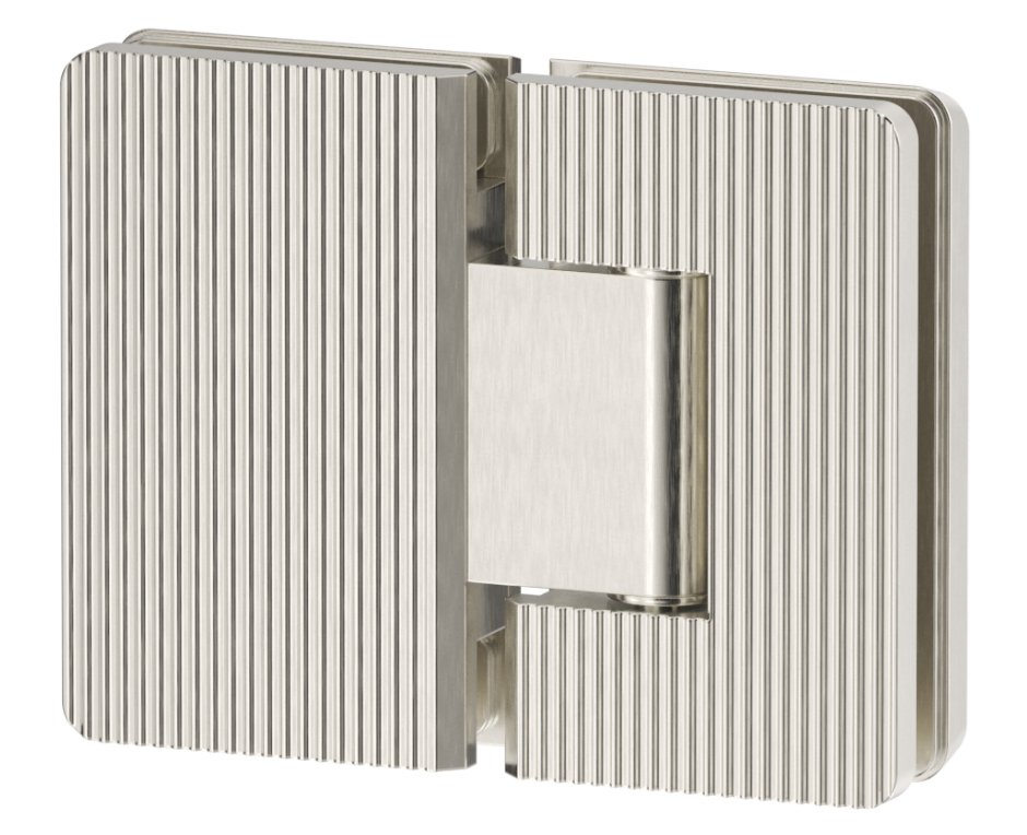 Shower Screen Hinge – Fluted – Glass To Glass