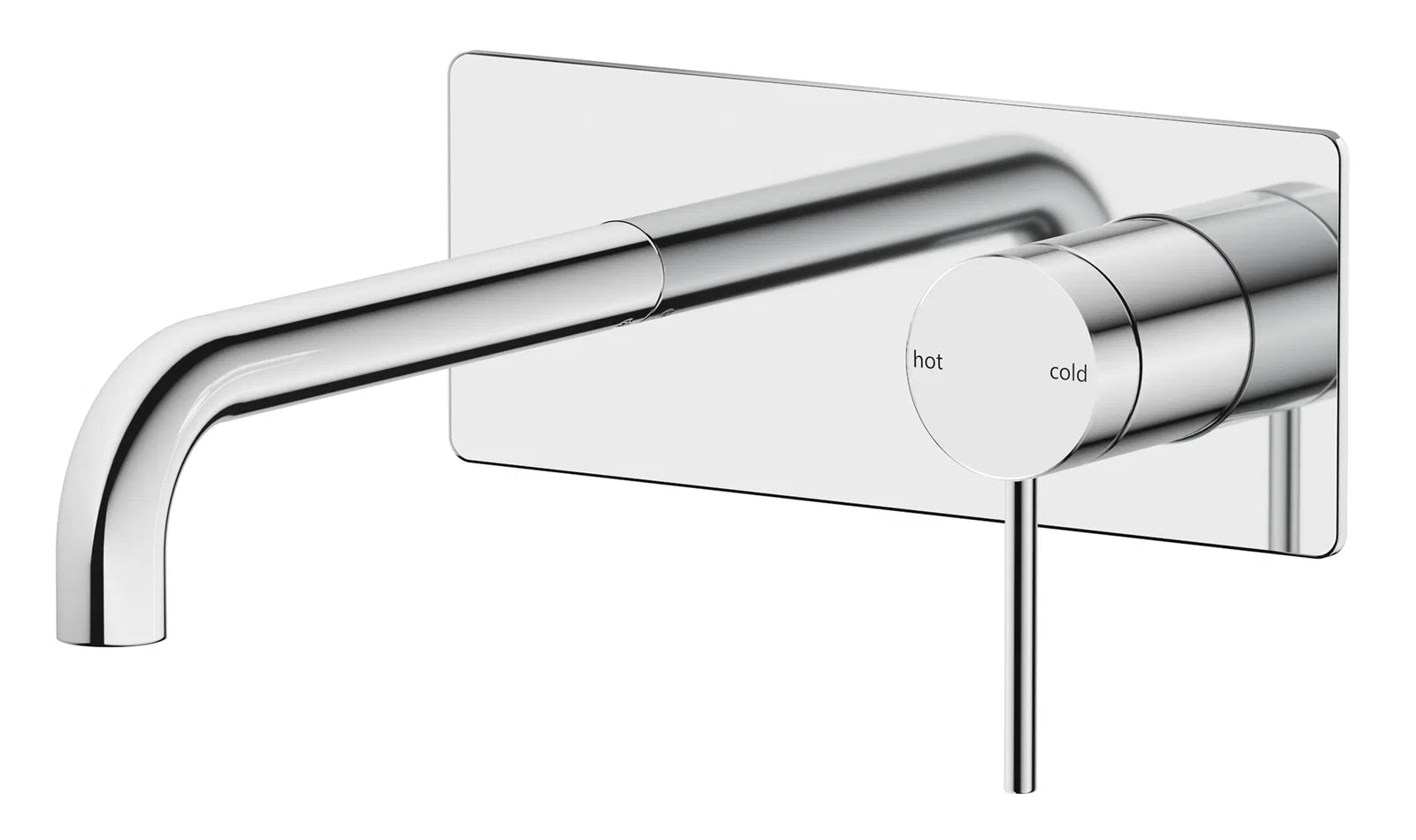 Mica Wall-Spout Combo – Curved Spout – 1P – TRIM KIT ONLY