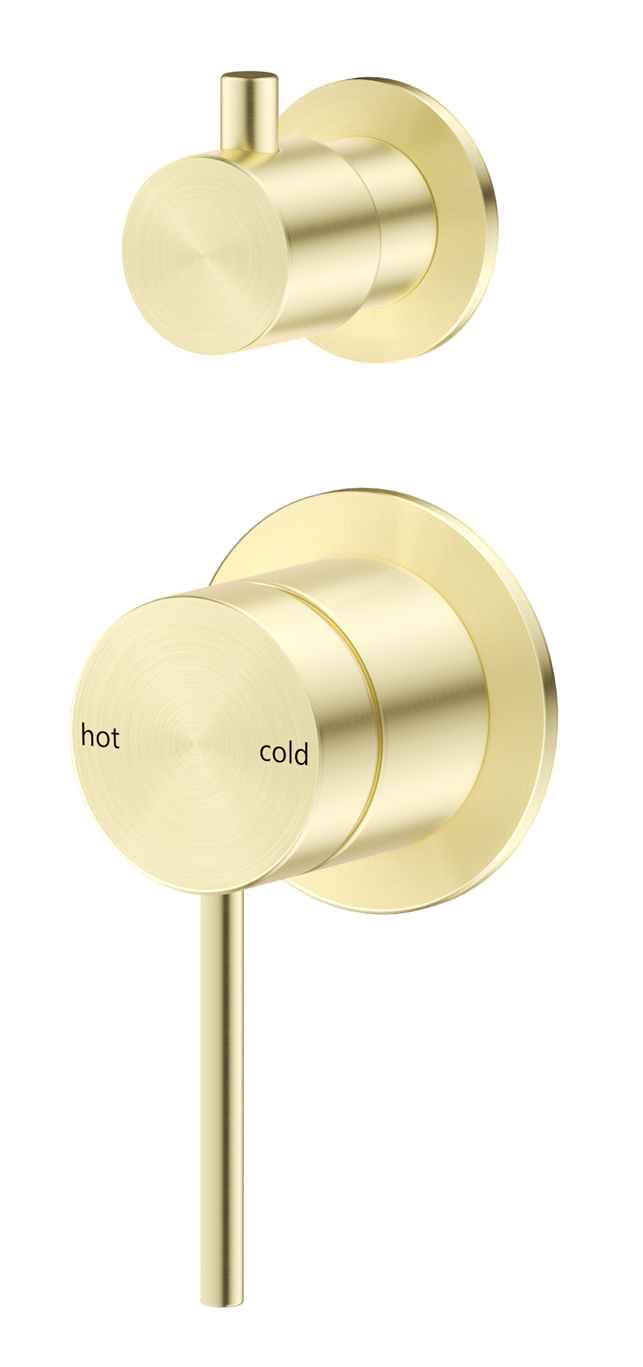 Mica Shower Mixer Diverter – 2P – TRIM KIT ONLY