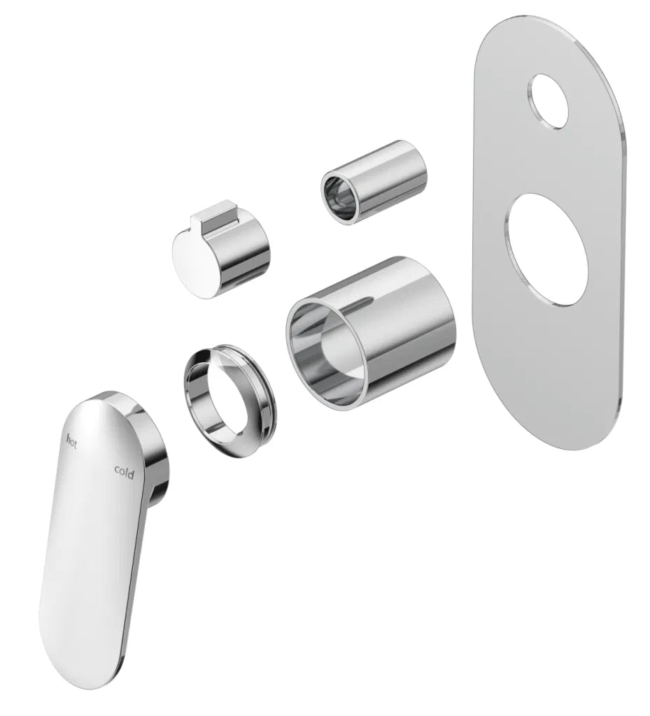 Lantra Shower Mixer Diverter – 1P – TRIM KIT ONLY - Chrome